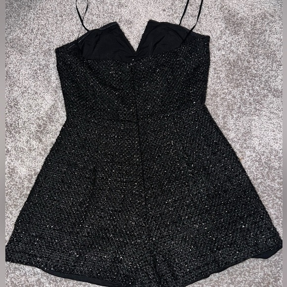 Do+Be black textured romper - Size Small - Picture 4 of 10